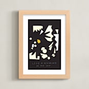 "Like a Diamond in the Sky" - Art Print in Twilight by Elliot Stokes - Framed