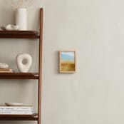 "Afternoon Breeze I" - Art Print in Olive by Lindsay Megahed - In a Room