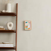 "Happy Memories nº2" - Art Print in Peachy Coral by Dominique Vari - In a Room