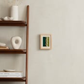 "Transparent Waves" - Art Print in Forest by Baumbirdy - In a Room