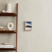 "Horizon Series Frost" - Art Print in Frost by Jennifer Morehead - In a Room