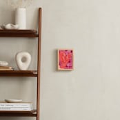 "Heart no. 1" - Art Print in Pink-Red by Maran Ree Whiting - In a Room