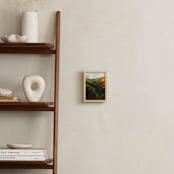 "Sun Kissed Hills" - Art Print in Dark Green by BROOK PAGE - In a Room