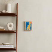 "Heart Me 2" - Art Print in Cobalt Blue by Maran Ree Whiting - In a Room