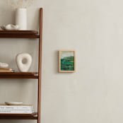 "Green Pastures by Stacy Kron" - Art Print in Pasture Green by Stacy Kron - In a Room