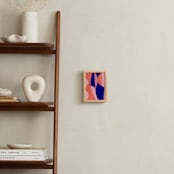 "Summer Jazz" - Art Print in Passionate Pink by cyrille gulassa - In a Room