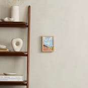 "Sonoma Coast" - Art Print in Sand by sue prue - In a Room