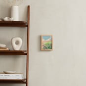 "Over The Creek" - Art Print in Grass by Lindsay Megahed - In a Room