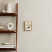 "Daisy Bunch" - Art Print in Peach by Haley Warner - In a Room