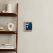 "Blue Still Life 2" - Art Print in Moody blue by Francesca Iannaccone - In a Room