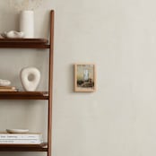 "Island Door" - Art Print in Yellow Wall by Kate Baird - In a Room
