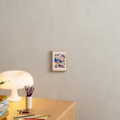 "Primario" - Art Print in White by FERNANDA MARTINEZ - In a Room