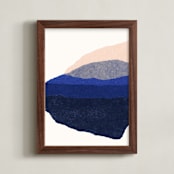 "divergent journey I" - Art Print in day dream by Carrie Moradi - Framed