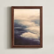 "Volitare 3" - Art Print in Twilight by Kamala Nahas - Framed