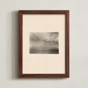 "Pilvi II" - Art Print in Vintage Grey by jinseikou - Framed