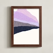 "divergent journey II" - Art Print in day dream by Carrie Moradi - Framed