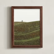"Swooped I" - Art Print in Bog by Kamala Nahas - Framed