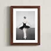 "Dream of a Dancer" - Art Print in Shadow by M.E.Segantini - Framed