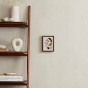"Compositional Shapes 2" - Art Print in Leather by Melanie Severin - In a Room