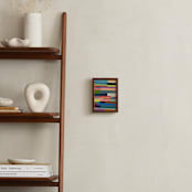 "pixiestix" - Art Print in Cerulean blue by Poppy Dodge - In a Room