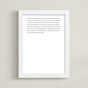 "Custom Quotes" - Custom Print in Noir by Minted - Framed