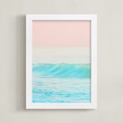 "Bubble Gum #1" - Art Print in Color by Jessica C Nugent - Framed