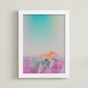 "Phosphorescent V" - Art Print in Multi by Lindsay Ferraris Photography - Framed