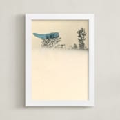 "what is invisible" - Art Print in glass by Sumak Studio - Framed