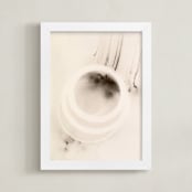 "transposed moment" - Art Print in Sepia by raven erebus - Framed