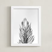 "Proudly There" - Art Print in Ash by Grzegorz Drachal - Framed