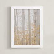 "Be Still II" - Art Print in Autumn by Robin Ott - Framed