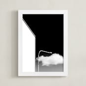 "Fyris 2" - Art Print in Black and White by Lisa Sundin - Framed