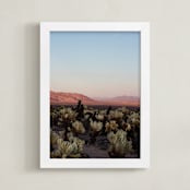 "Joshua Tree I" - Art Print in Desert by Jenna Gibson - Framed