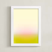 "Desert" - Art Print in sunset by Lori Wemple - Framed