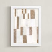 "skinny dip no. 1" - Art Print in sunkissed by Sara Hicks Malone - Framed