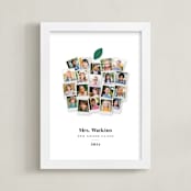 "Apple for the Teacher" - Framed Photo in Apple Green by Laura Bolter - Framed