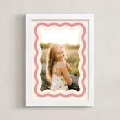 "Wavy: Framed Photo" - Framed Photo in Seashell by Robert and Stella - Framed