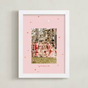"Drops of Love: Portrait Framed Photo" - Framed Photo in Cream by Leia Matt - Framed