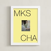 "Contemporary Color: Framed Photo" - Framed Photo in Sunshine by Minted - Framed