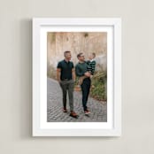 "The Big Picture: Father's Day Framed Photo" - Framed Photo in White by Minted - Framed