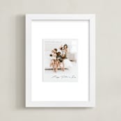 "Classic Snap: Portrait Framed Photo" - Framed Photo in Quartz by Minted - Framed