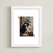 "Ace of Hearts: Framed Photo " - Framed Photo in White by Minted - Framed