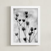 "Autumn detail" - Art Print in Fog by Magdalena Kucova - Framed