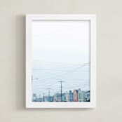"San Francisco's Finest" - Art Print in Outer Sunset by Adriana Rojas - Framed