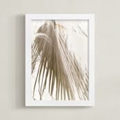 "Vanilla Palm" - Art Print in Day by Owl and Toad - Framed