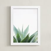 "Balboa Park" - Art Print in Sage by Ester M Nersisyan - Framed