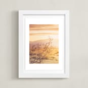 "Desert Roadtrip" - Art Print in Desert sun by Lisa Sundin - Framed
