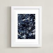 "Sierra Sky" - Art Print in Deep Navy by Katie Craig - Framed