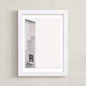 "Chelsea 01" - Art Print in Graphite Silver by jinseikou - Framed