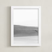 "Forecast" - Art Print in Black & White by Ashleigh Ninos - Framed
